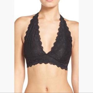Free People Galloon Lace Halter Bralette